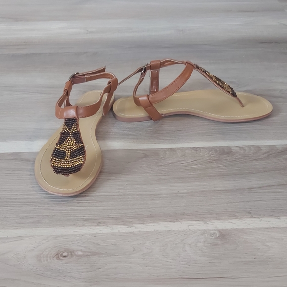 Blue notes beaded sandle - Picture 3 of 3